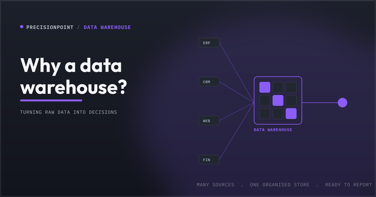 Why a Data Warehouse: A Business Guide